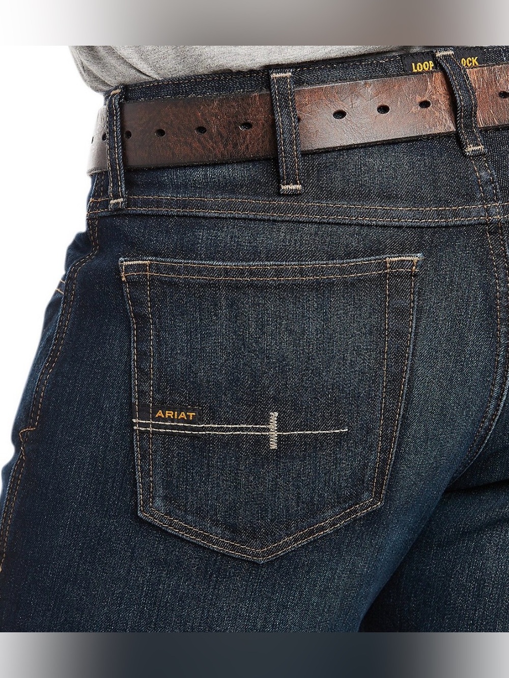 Ariat Rebar M4 Relaxed Fit Dura Stretch Boot Cut  Heavy Duty Work Jeans 29/34